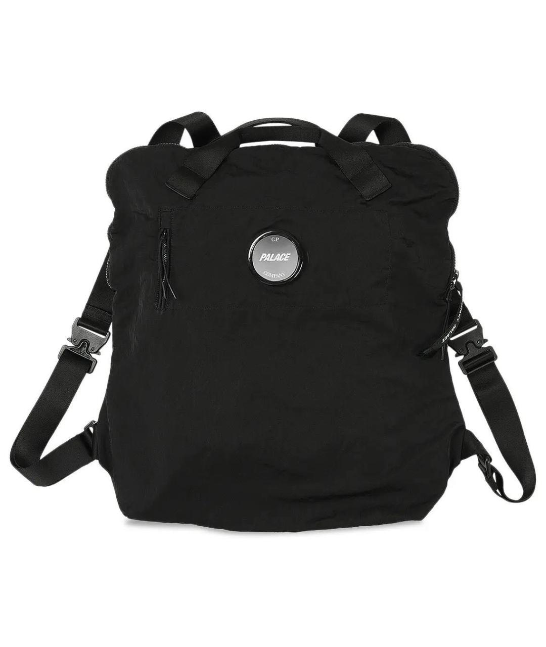 CP COMPANY Черный синтетический рюкзак, фото 1