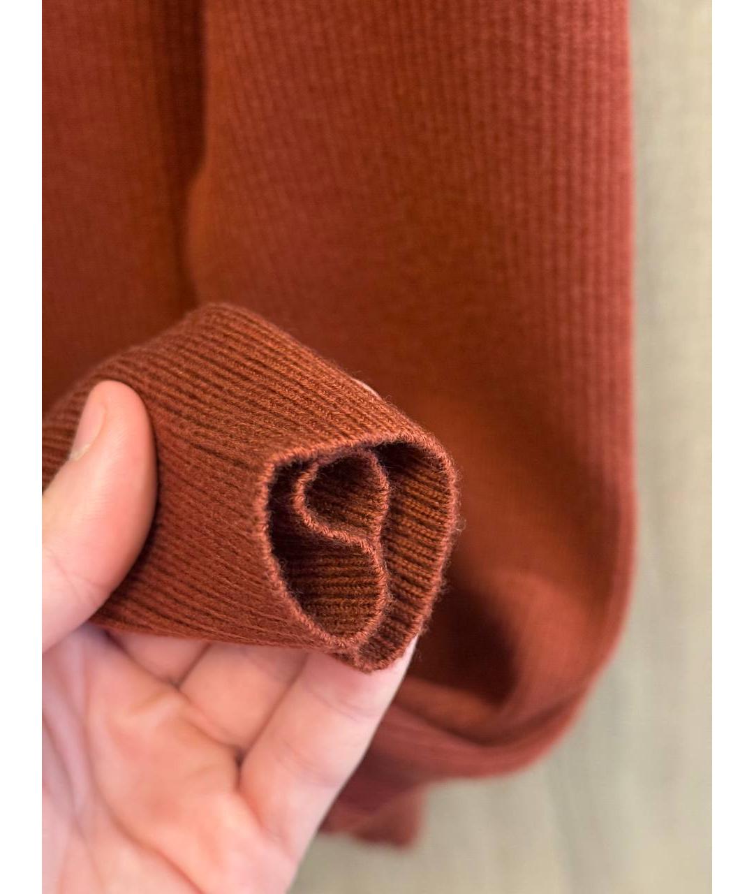 12 STOREEZ Красный шерстяной джемпер / свитер, фото 3