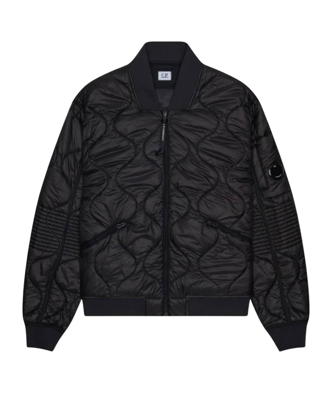 CP COMPANY Черная полиамидовая куртка, фото 1