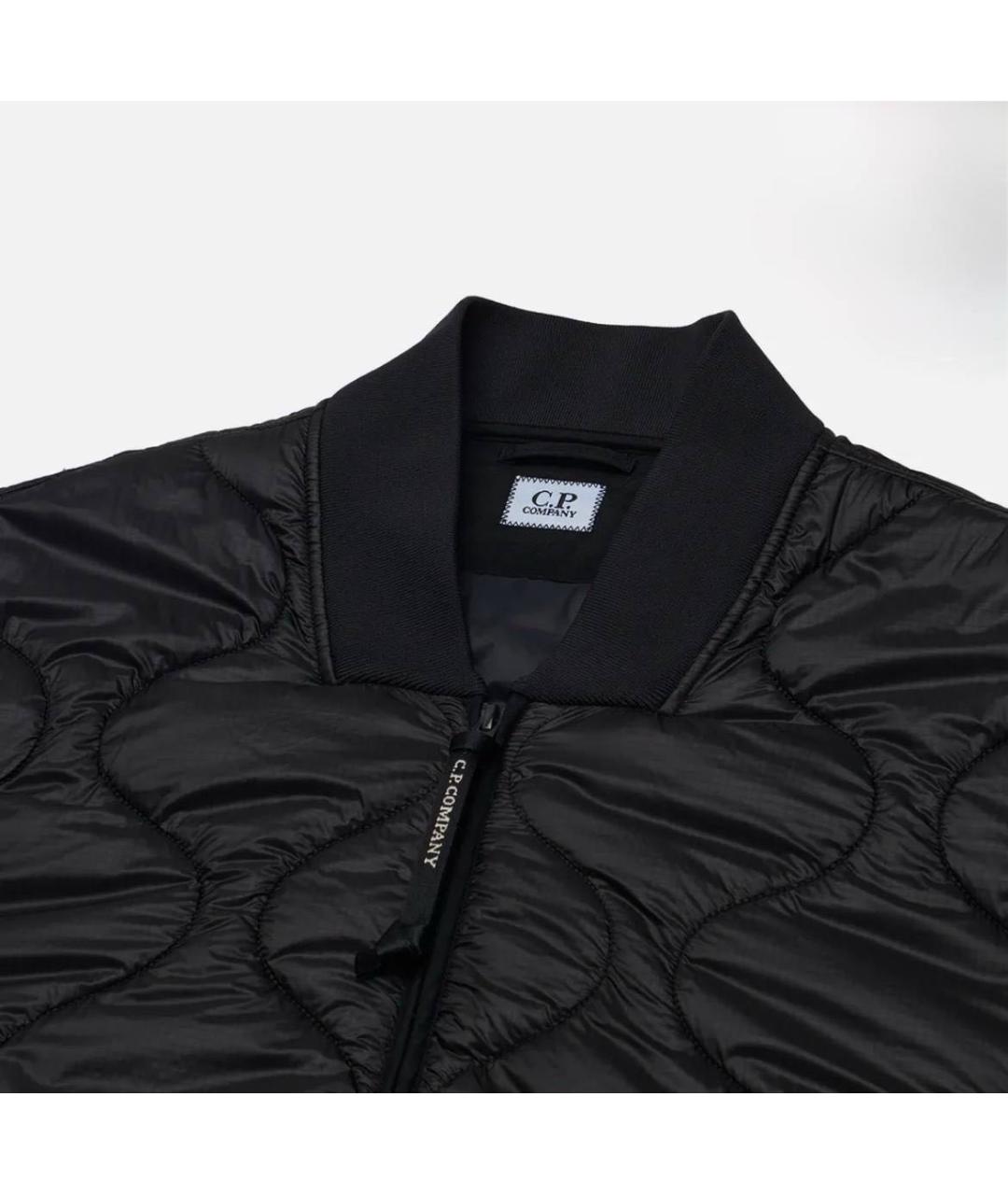 CP COMPANY Черная полиамидовая куртка, фото 4