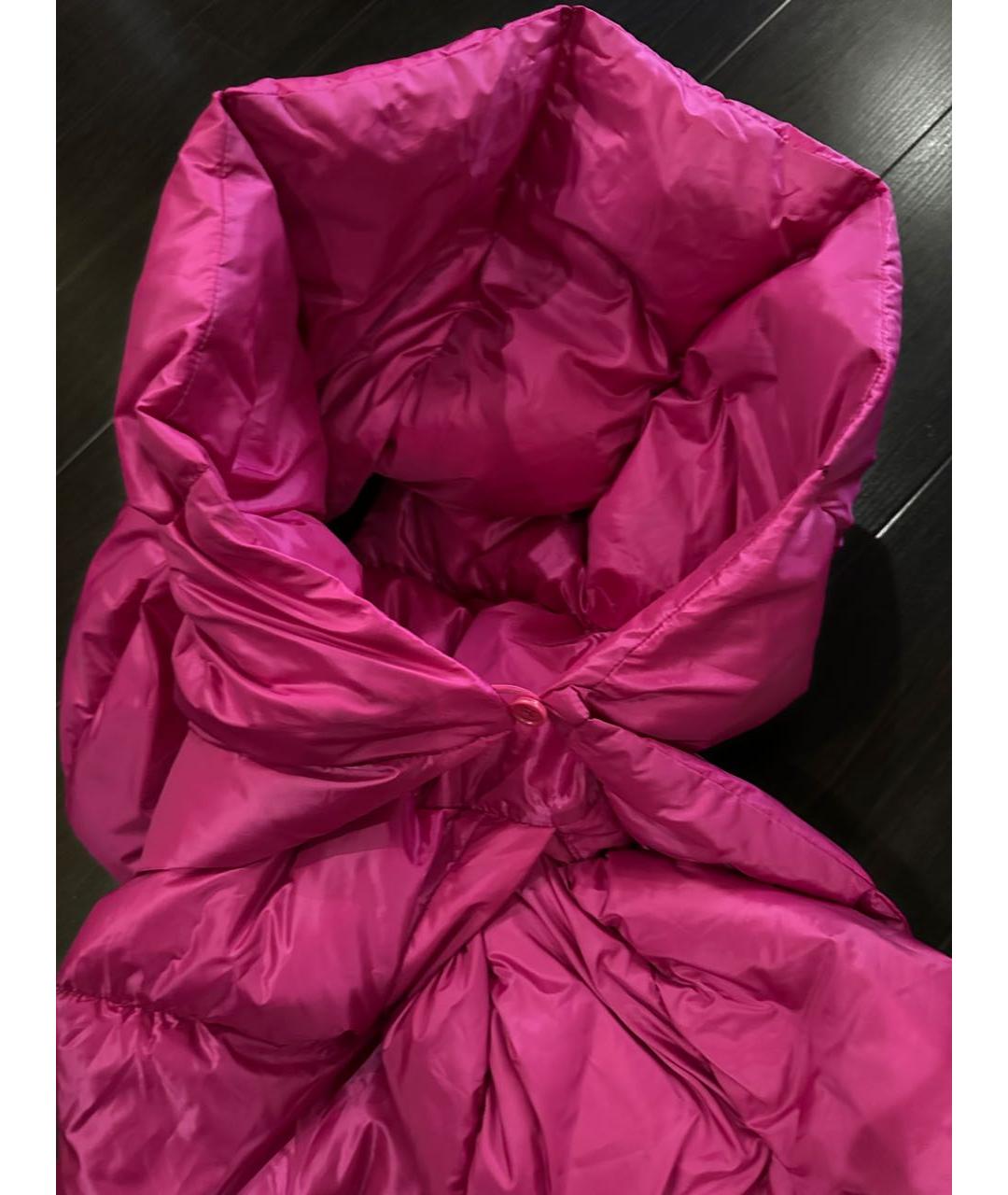 MAX MARA THE CUBE Розовый шарф, фото 5