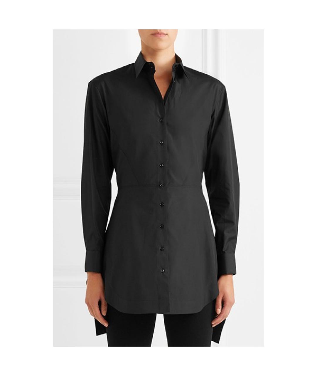 ALAIA Черная хлопковая рубашка, фото 2