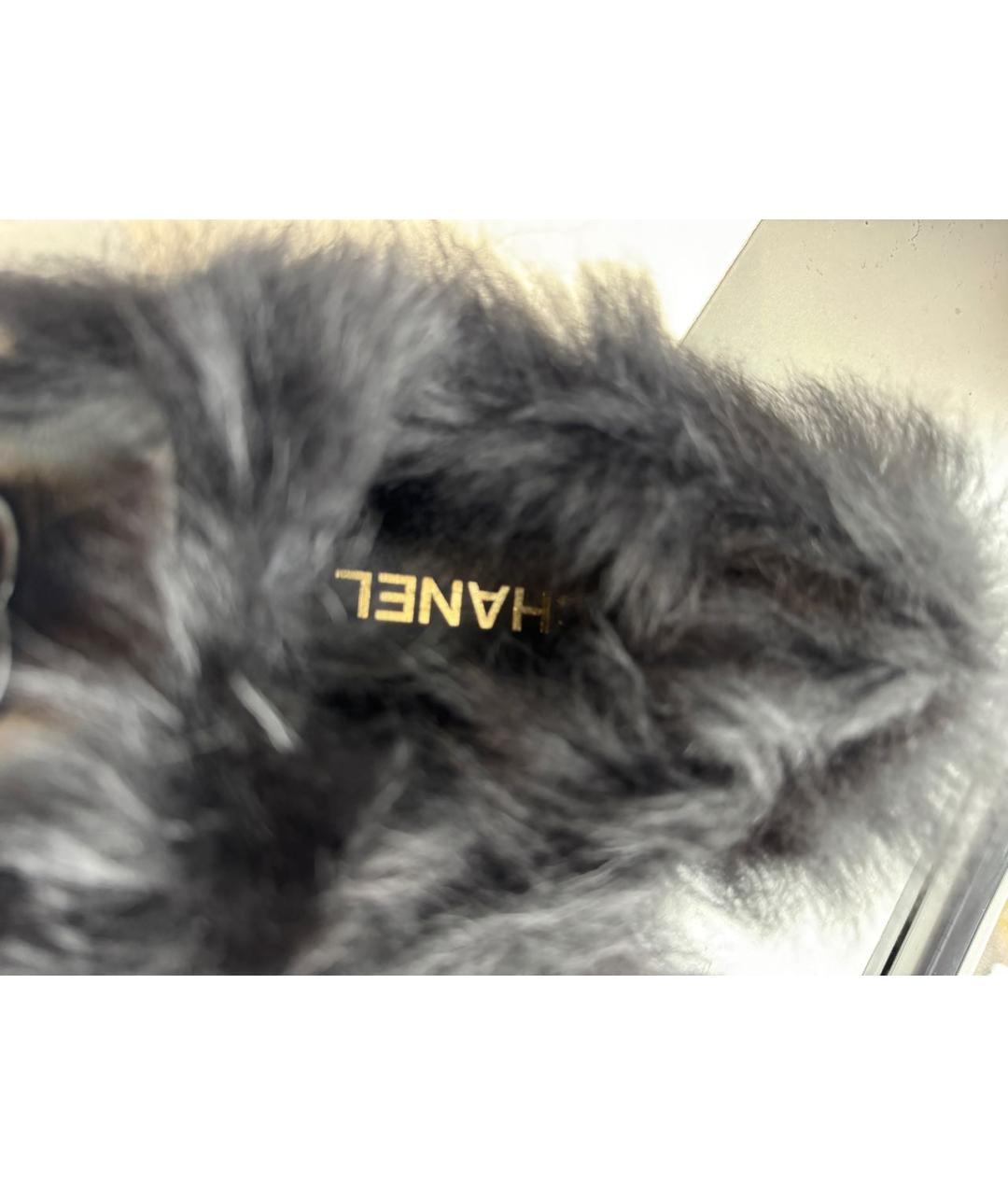 CHANEL Черные лоферы из лакированной кожи, фото 3