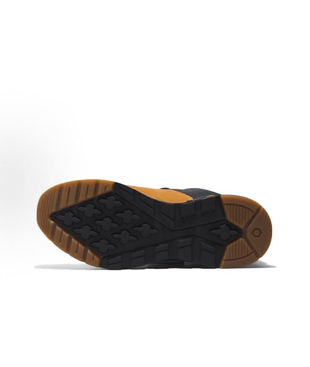 TIMBERLAND Горчичные кожаные ботинки, фото 7