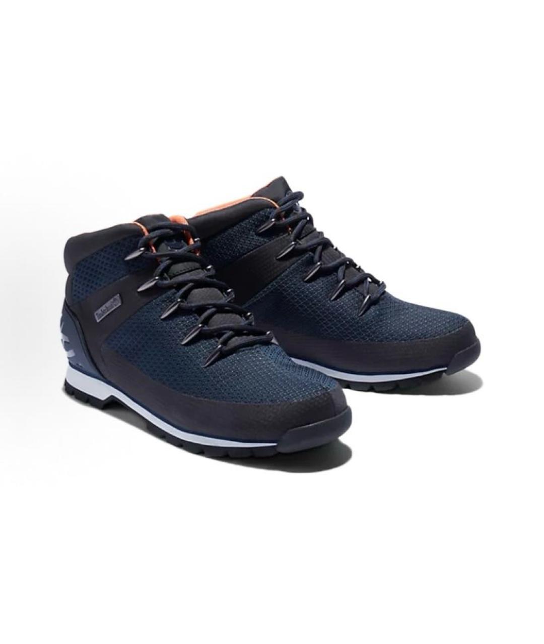 TIMBERLAND Темно-синие текстильные ботинки, фото 4