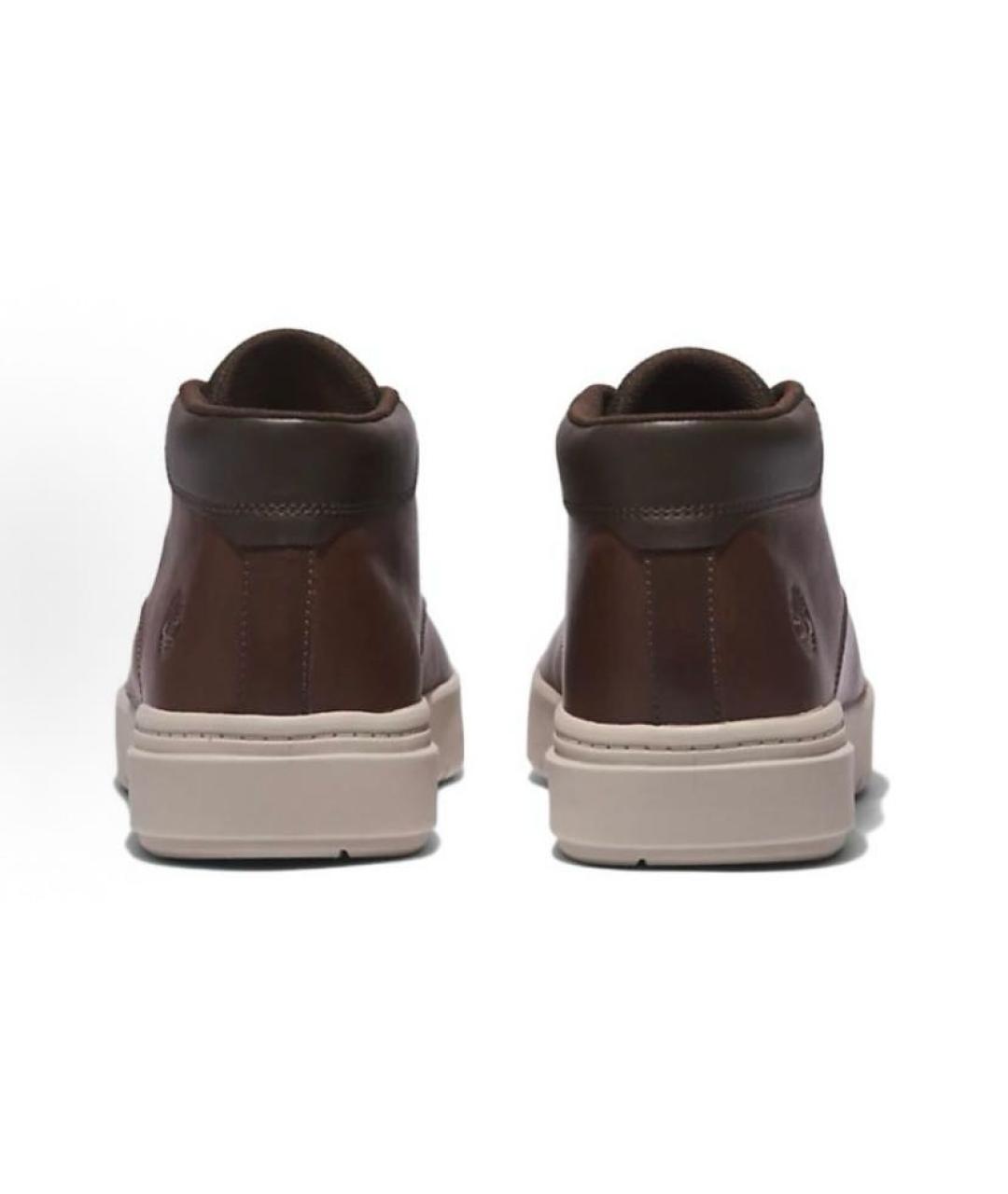 TIMBERLAND Коричневые кожаные ботинки, фото 5