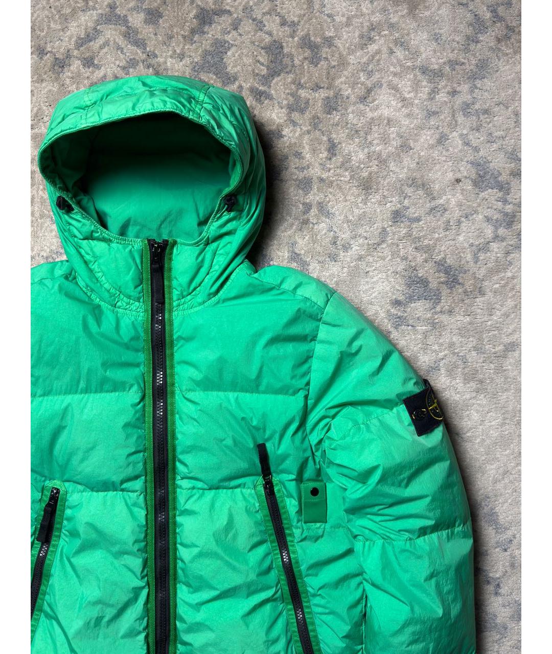 STONE ISLAND Салатовая куртка, фото 2