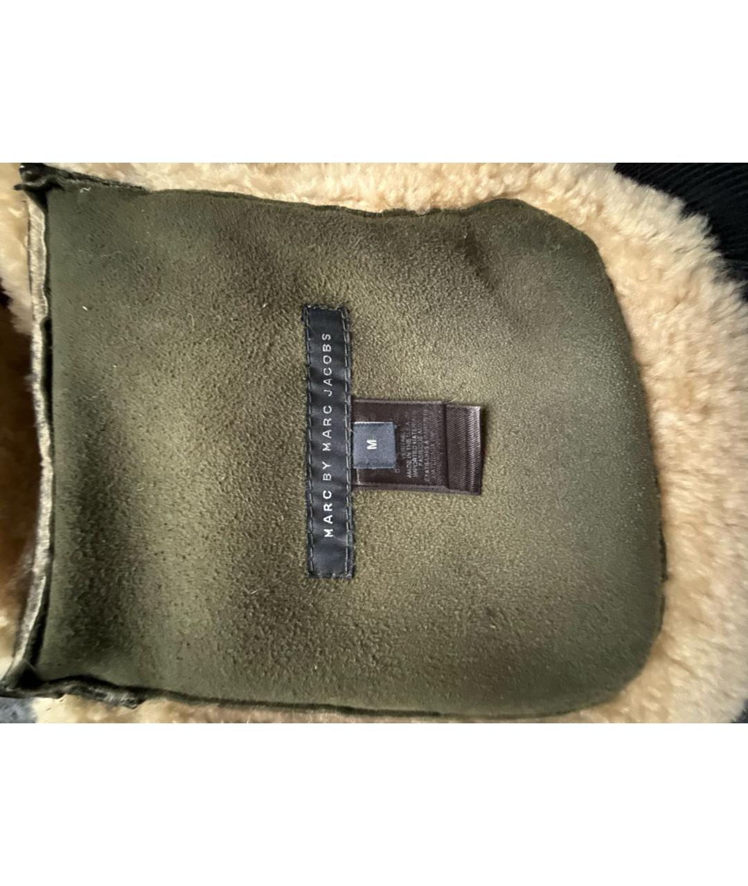 MARC JACOBS Зеленая шерстяная дубленка, фото 3