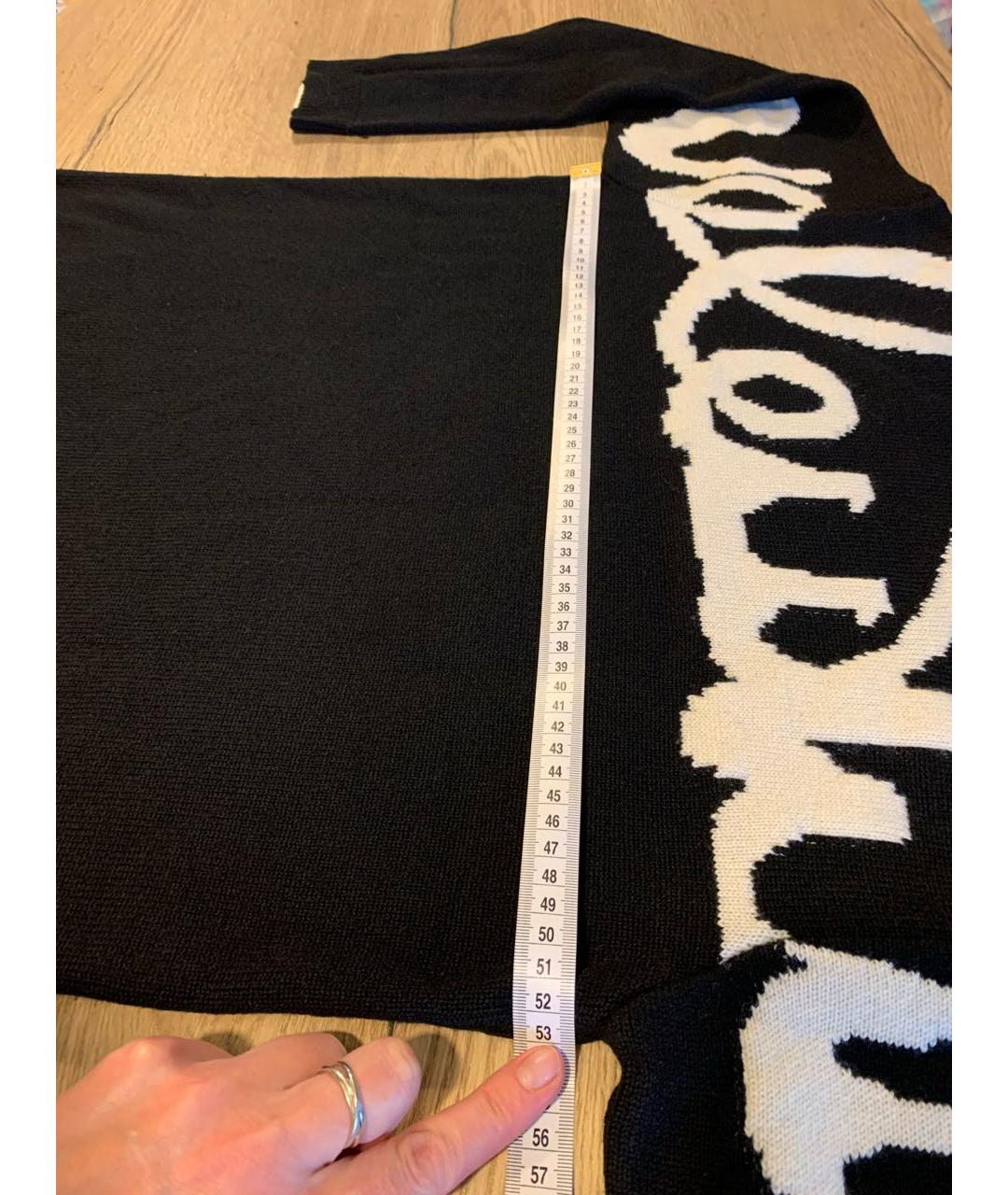 VALENTINO Черный кашемировый джемпер / свитер, фото 8
