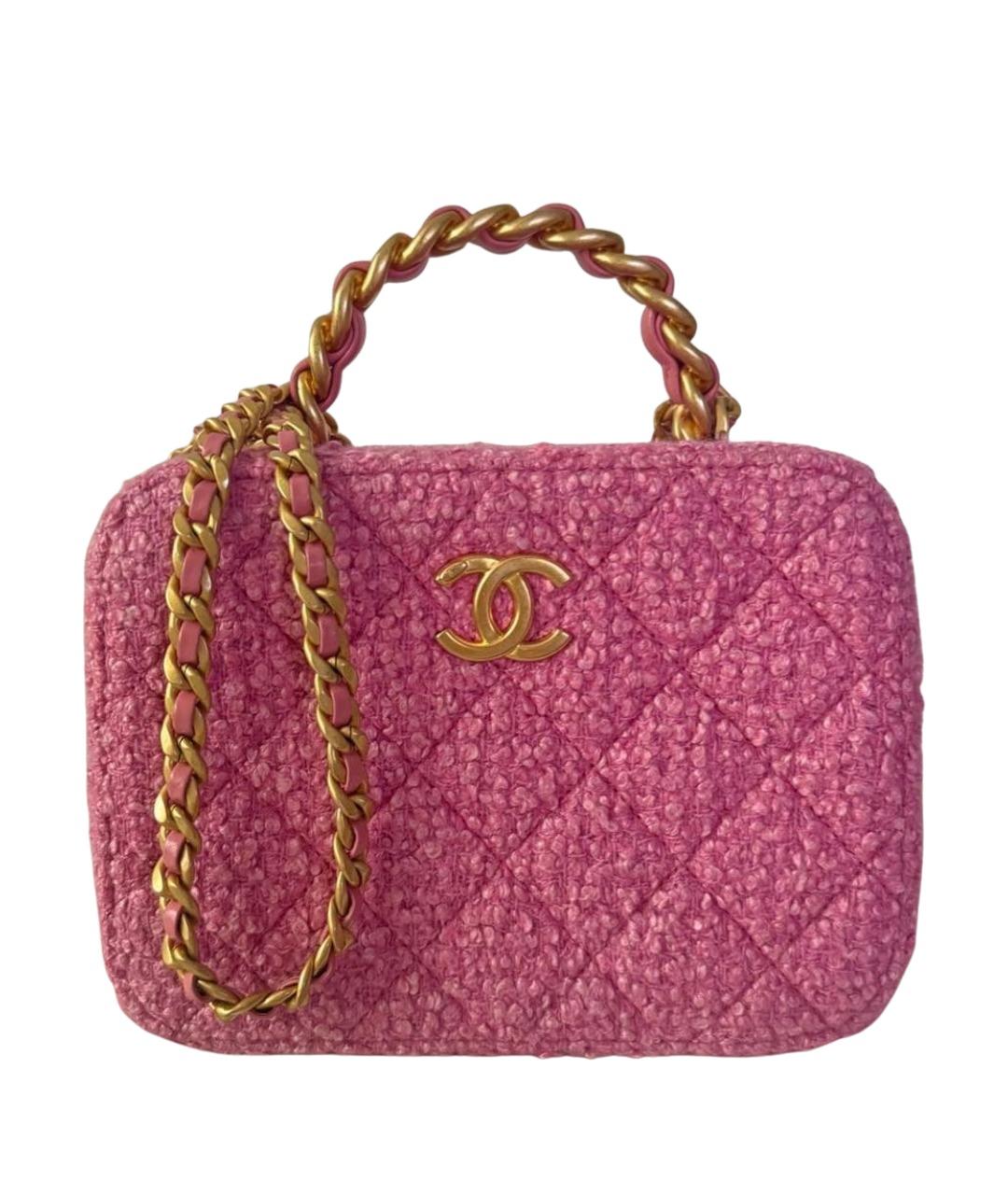 CHANEL Розовая сумка через плечо, фото 1