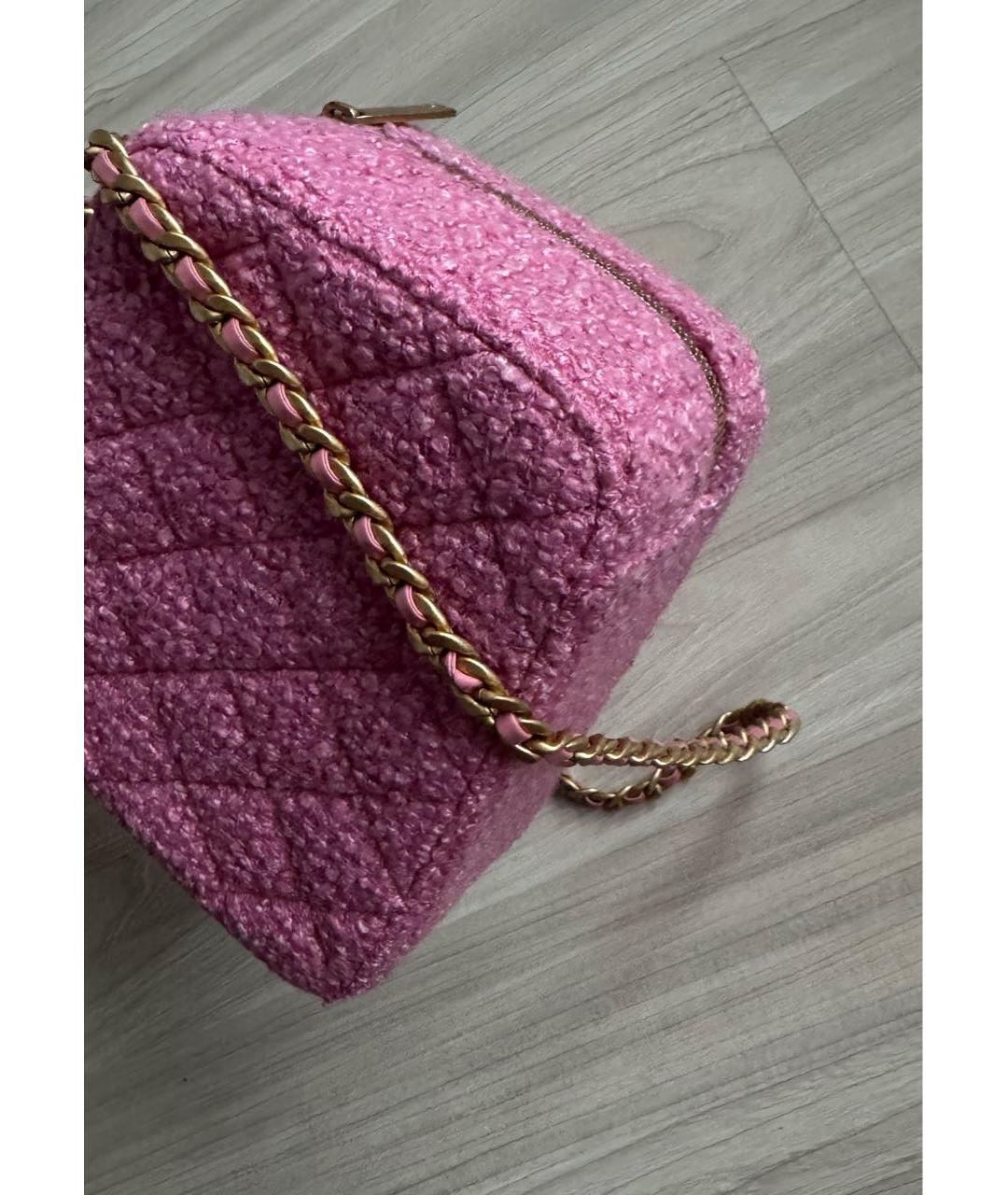 CHANEL Розовая сумка через плечо, фото 5