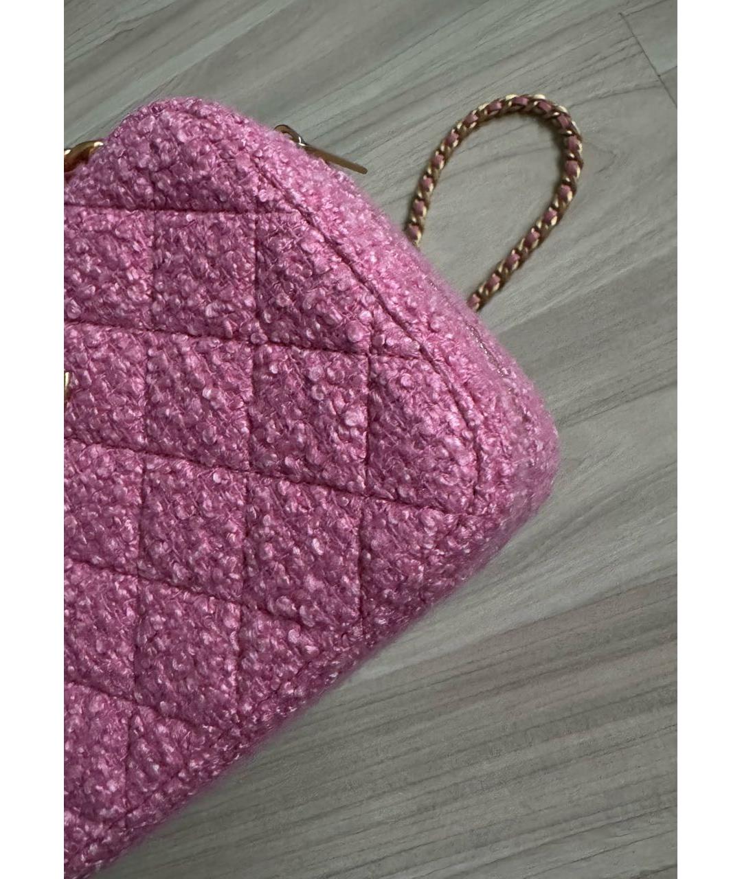 CHANEL Розовая сумка через плечо, фото 4
