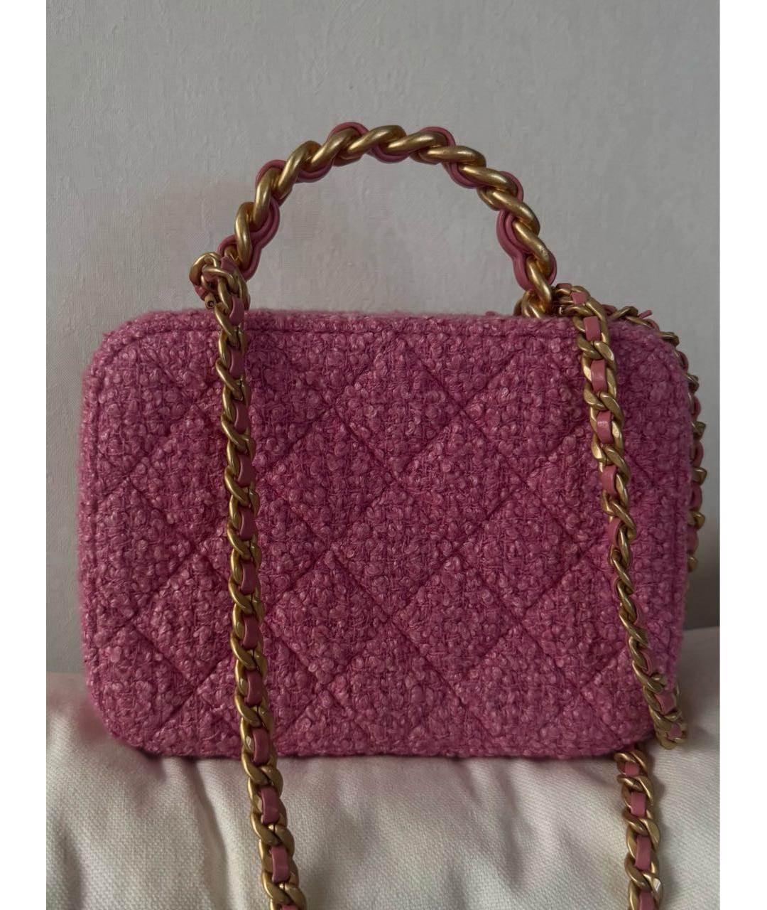 CHANEL Розовая сумка через плечо, фото 2
