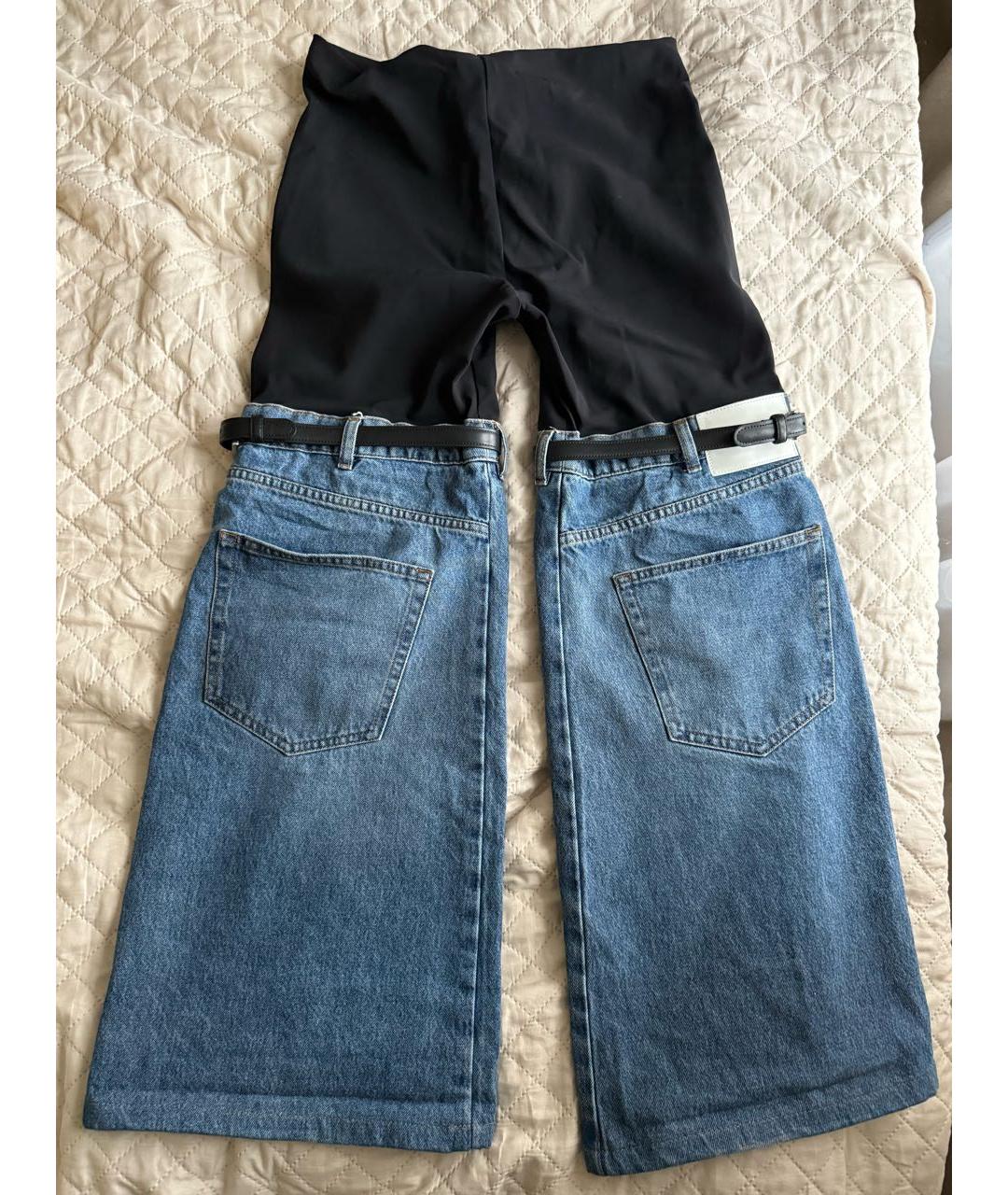 COPERNI Синие хлопковые прямые джинсы, фото 2