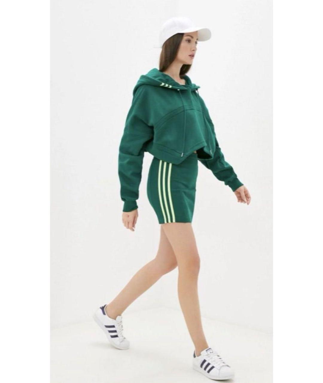 ADIDAS Зеленые повседневное платье, фото 2