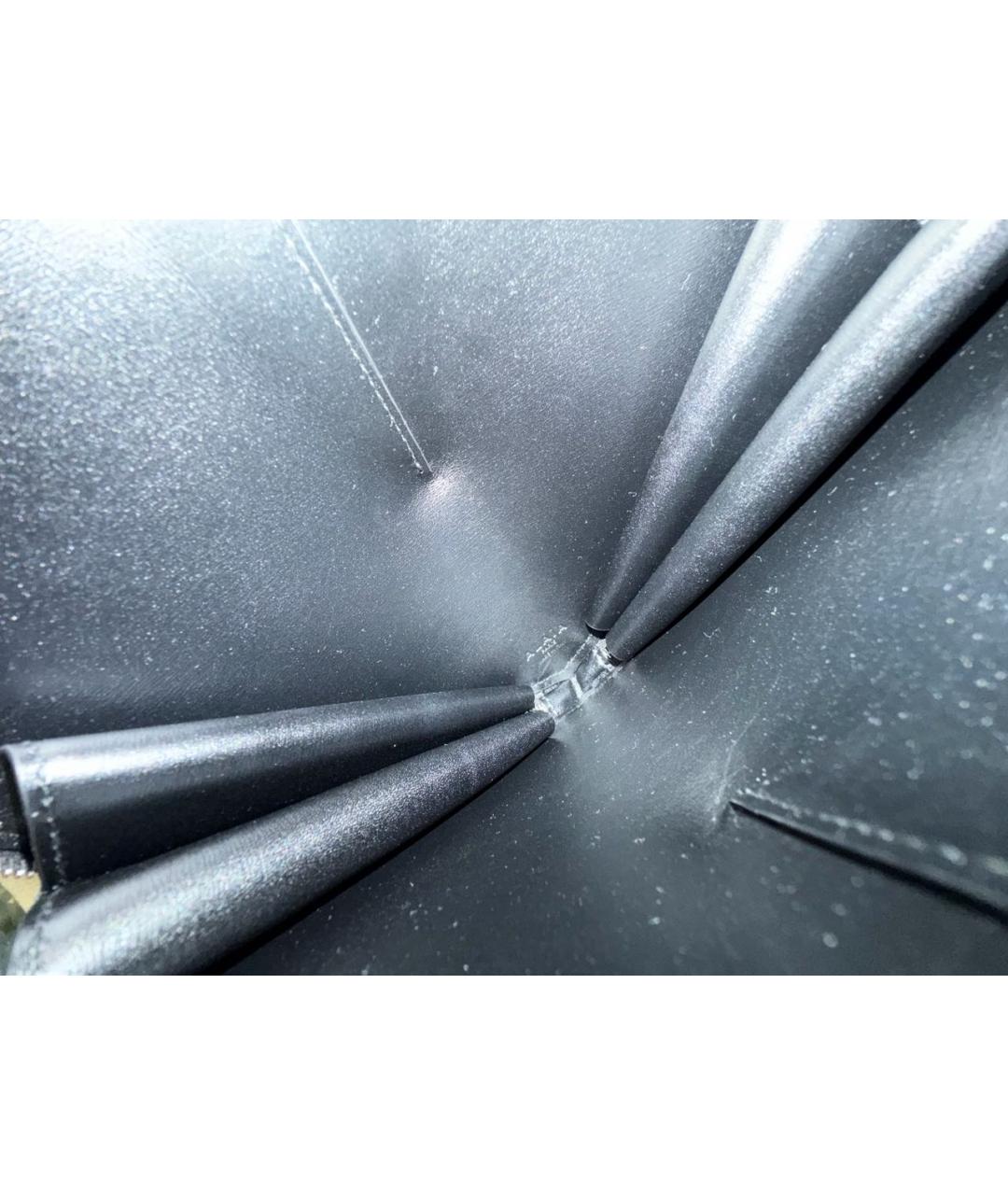 ALAIA Черная кожаная сумка через плечо, фото 7