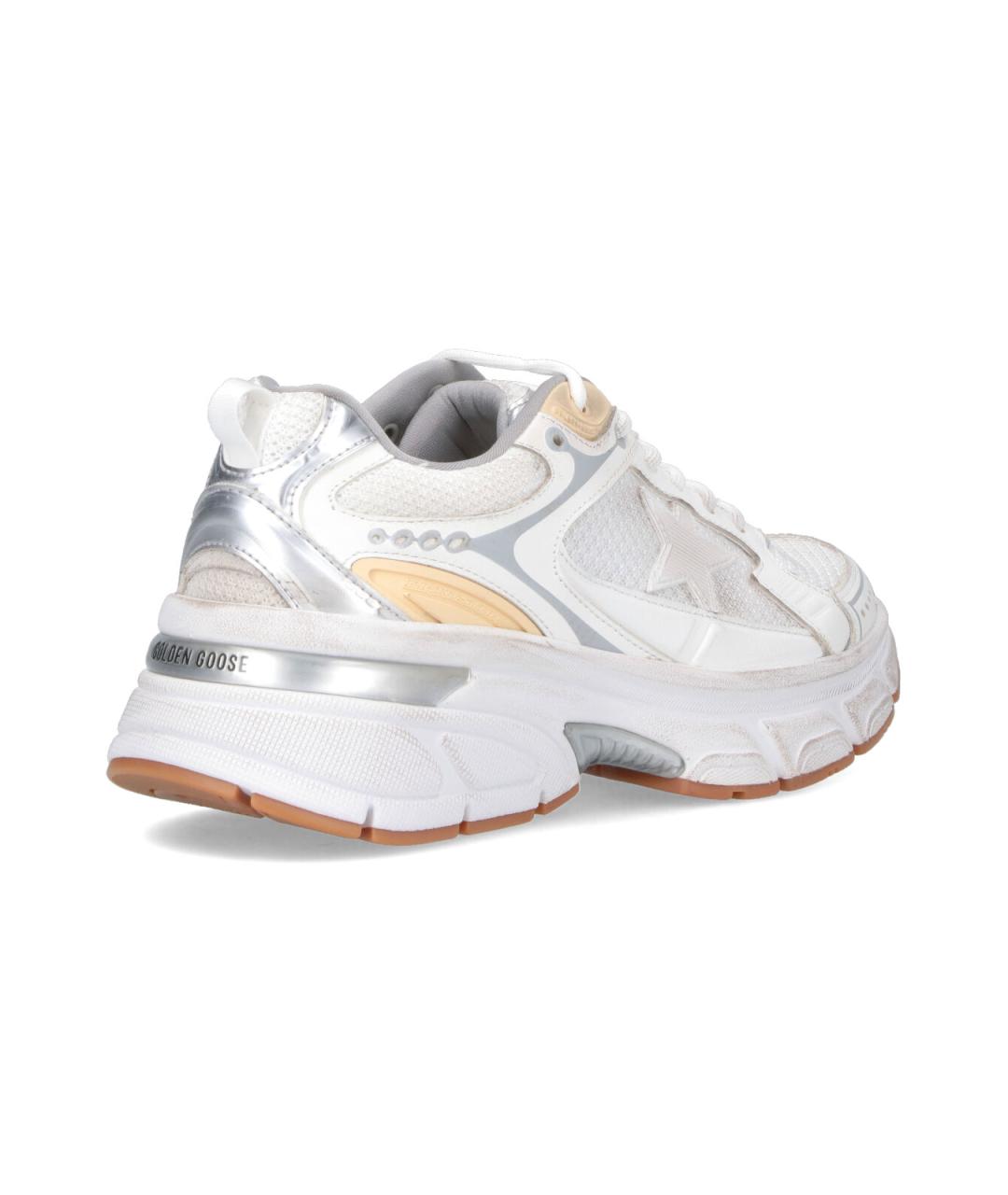 GOLDEN GOOSE DELUXE BRAND Белые синтетические кроссовки, фото 4