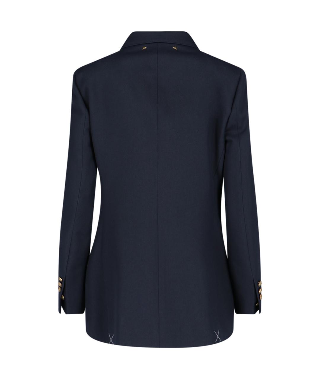 GOLDEN GOOSE DELUXE BRAND Синий полиэстеровый жакет/пиджак, фото 2