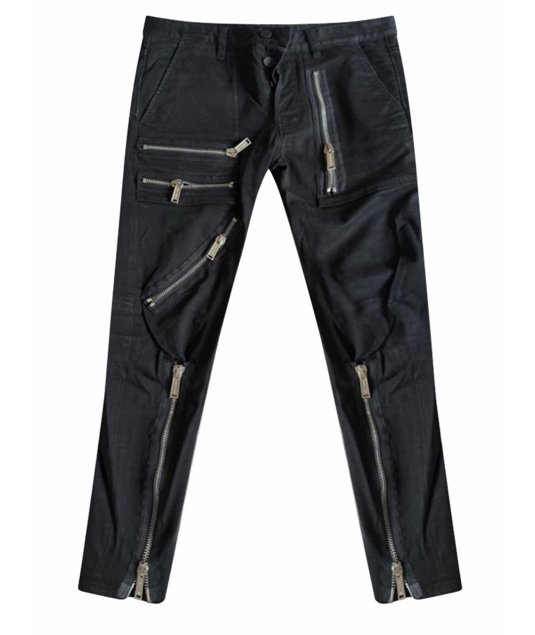 DSQUARED2 Черные хлопко-полиэстеровые джинсы скинни, фото 1