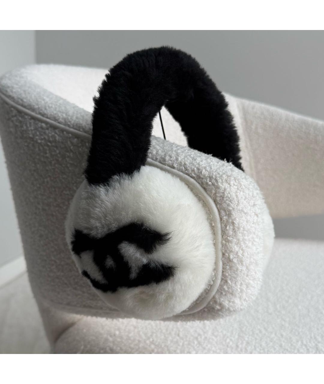 CHANEL Черные синтетические наушники, фото 4