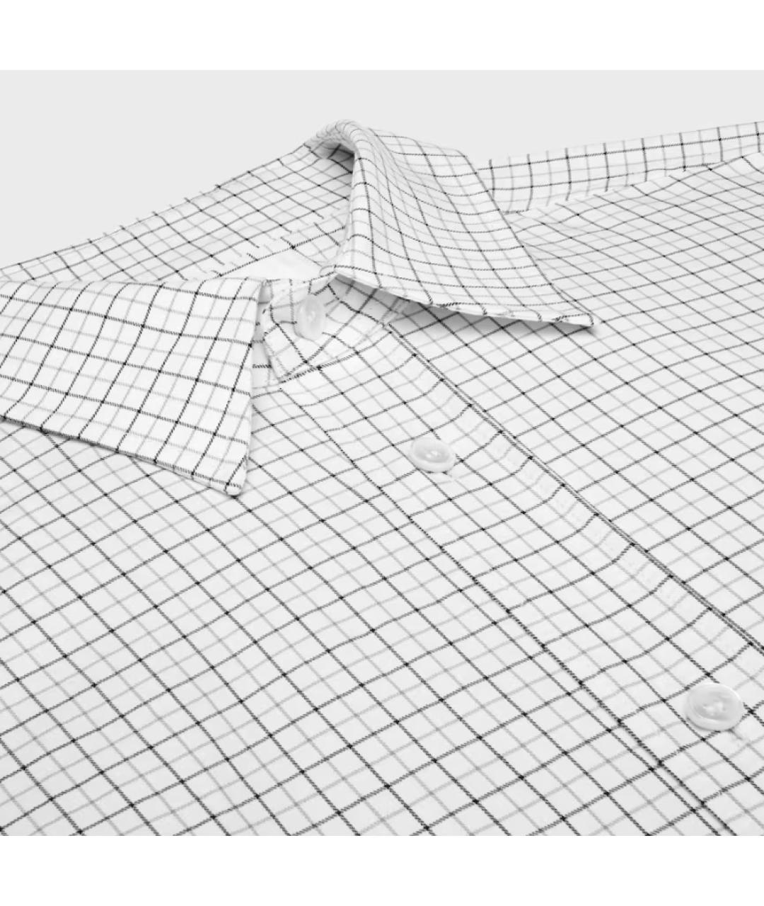 CELINE Белая хлопковая рубашка, фото 3