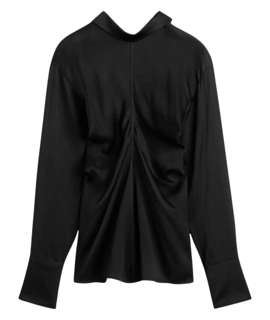 TOTEME Черная вискозная блузы, фото 1