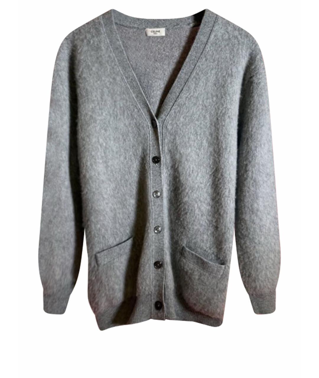 CELINE Антрацитовый кардиган, фото 1
