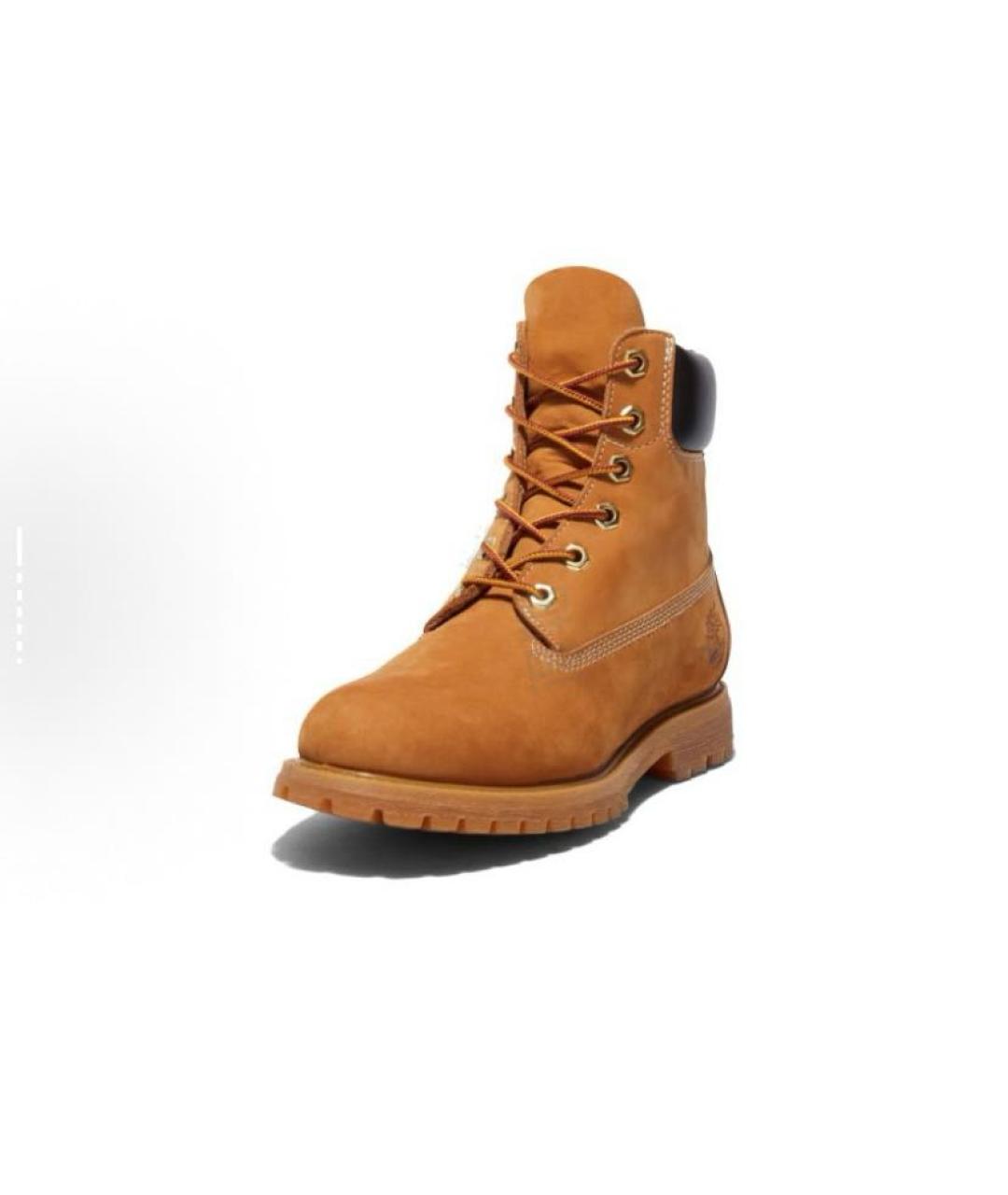 TIMBERLAND Бежевые кожаные ботинки, фото 3