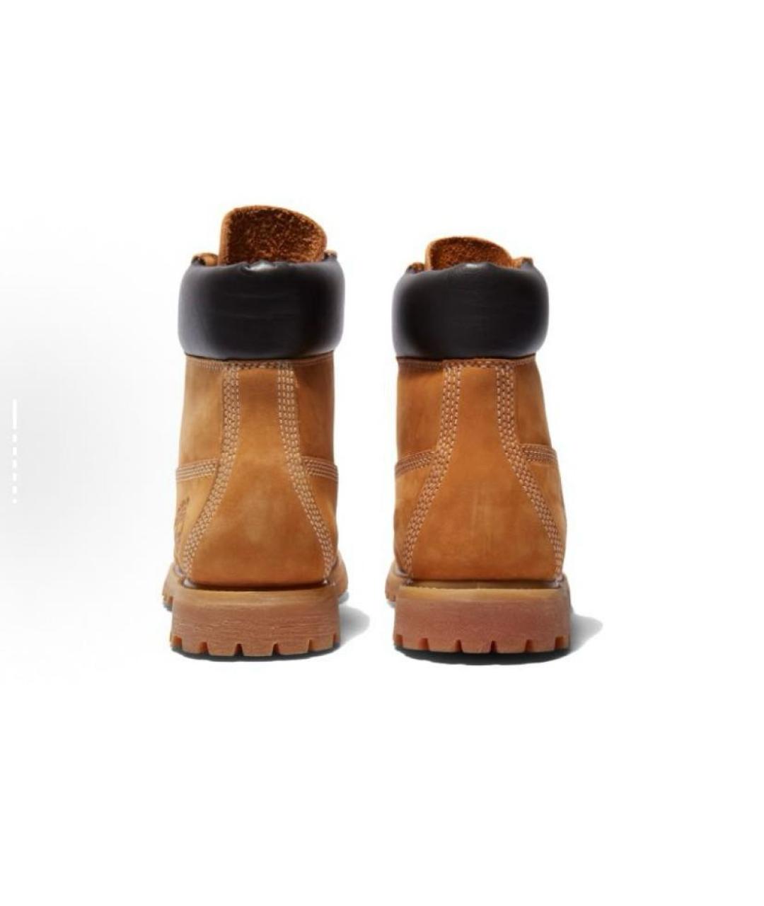 TIMBERLAND Бежевые кожаные ботинки, фото 5