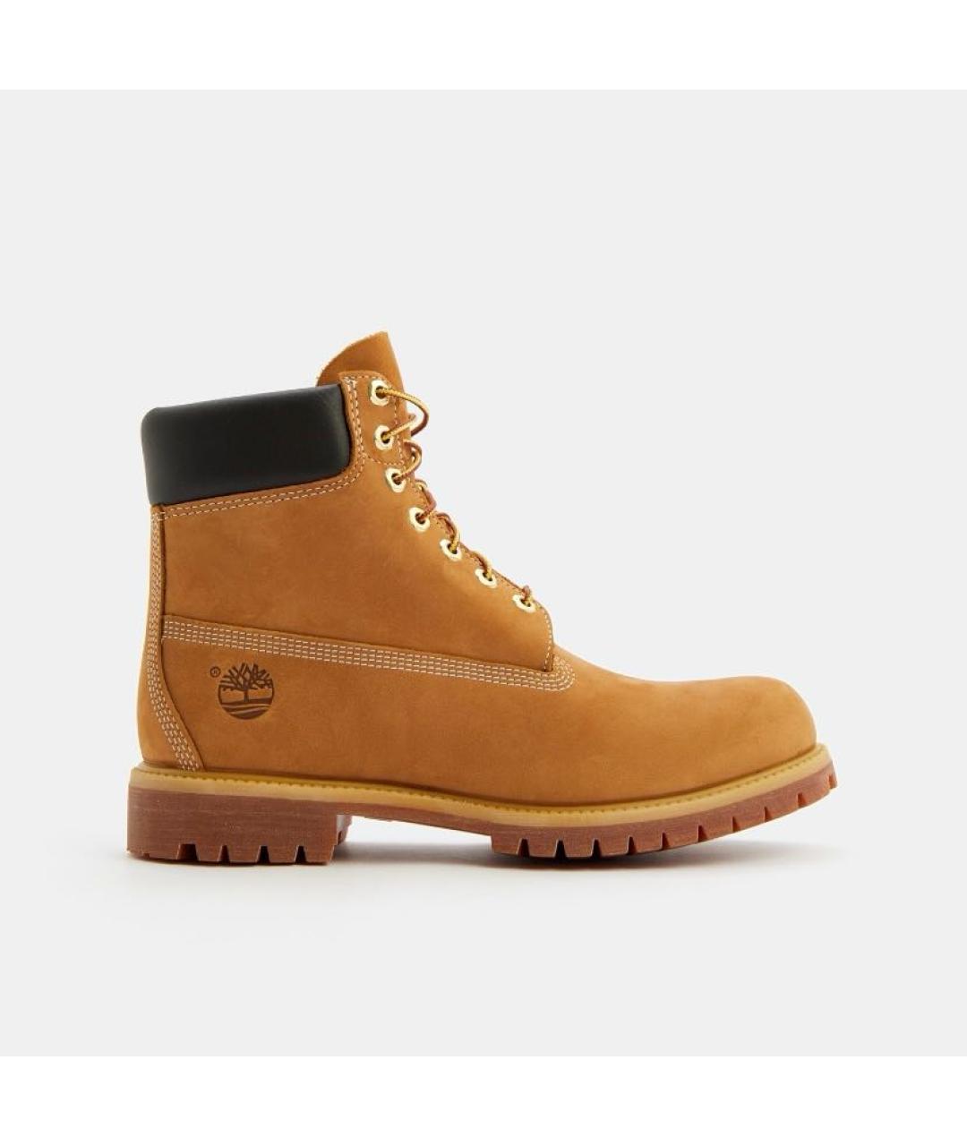 TIMBERLAND Бежевые кожаные ботинки, фото 7