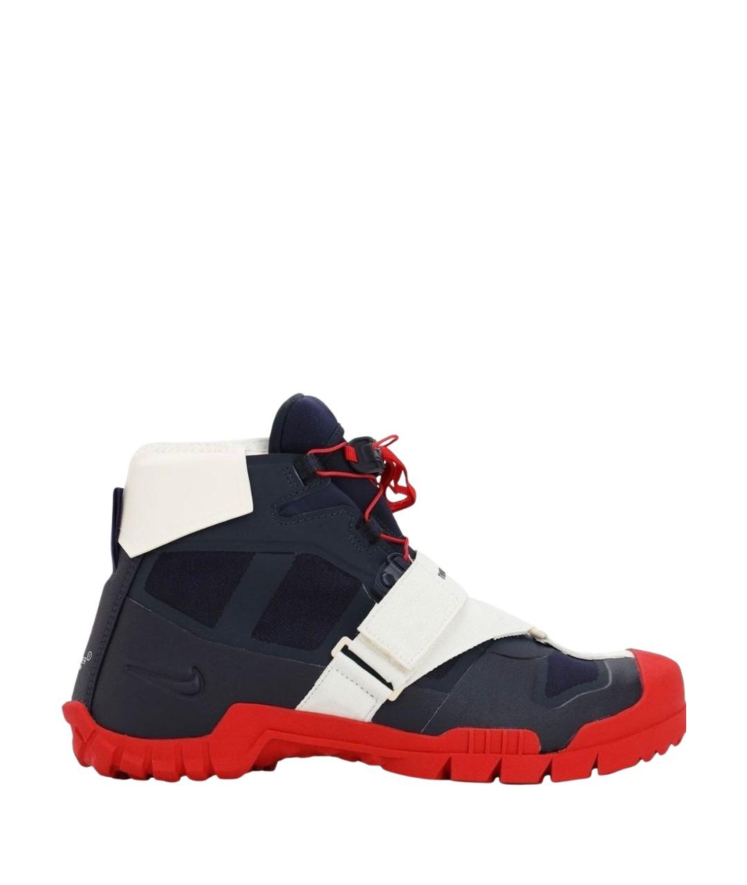 UNDERCOVER Темно-синие ботинки, фото 1