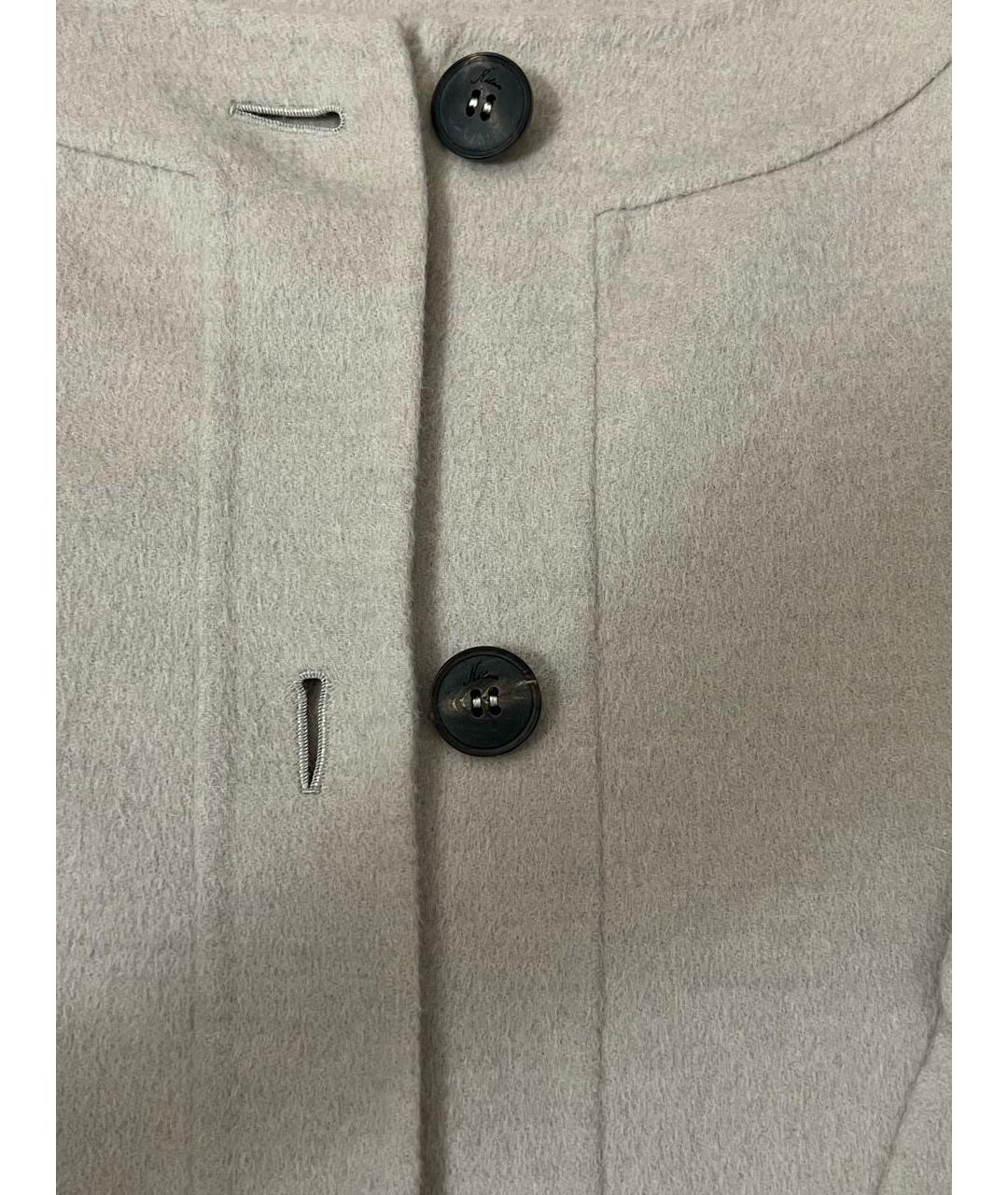 KITON Бежевый шерстяной жакет/пиджак, фото 4