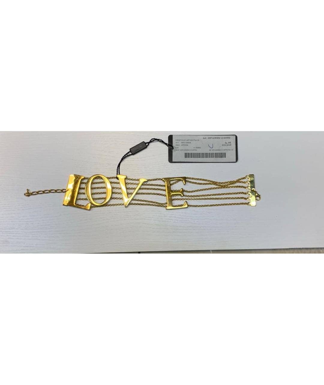 DOLCE&GABBANA Золотое латунное колье, фото 2