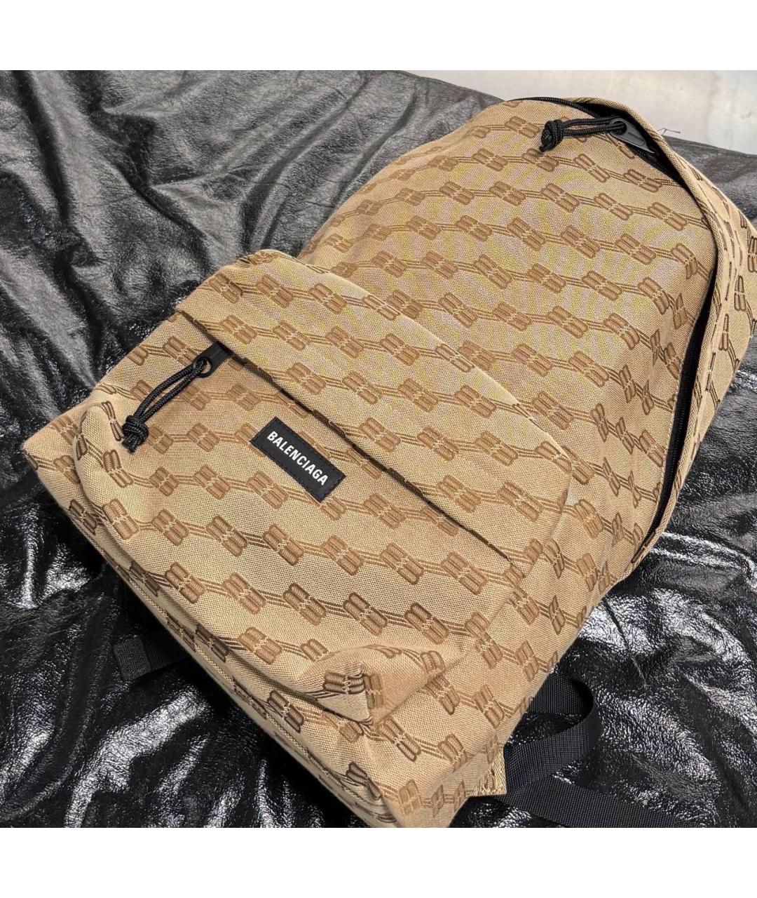 BALENCIAGA Коричневый рюкзак, фото 4