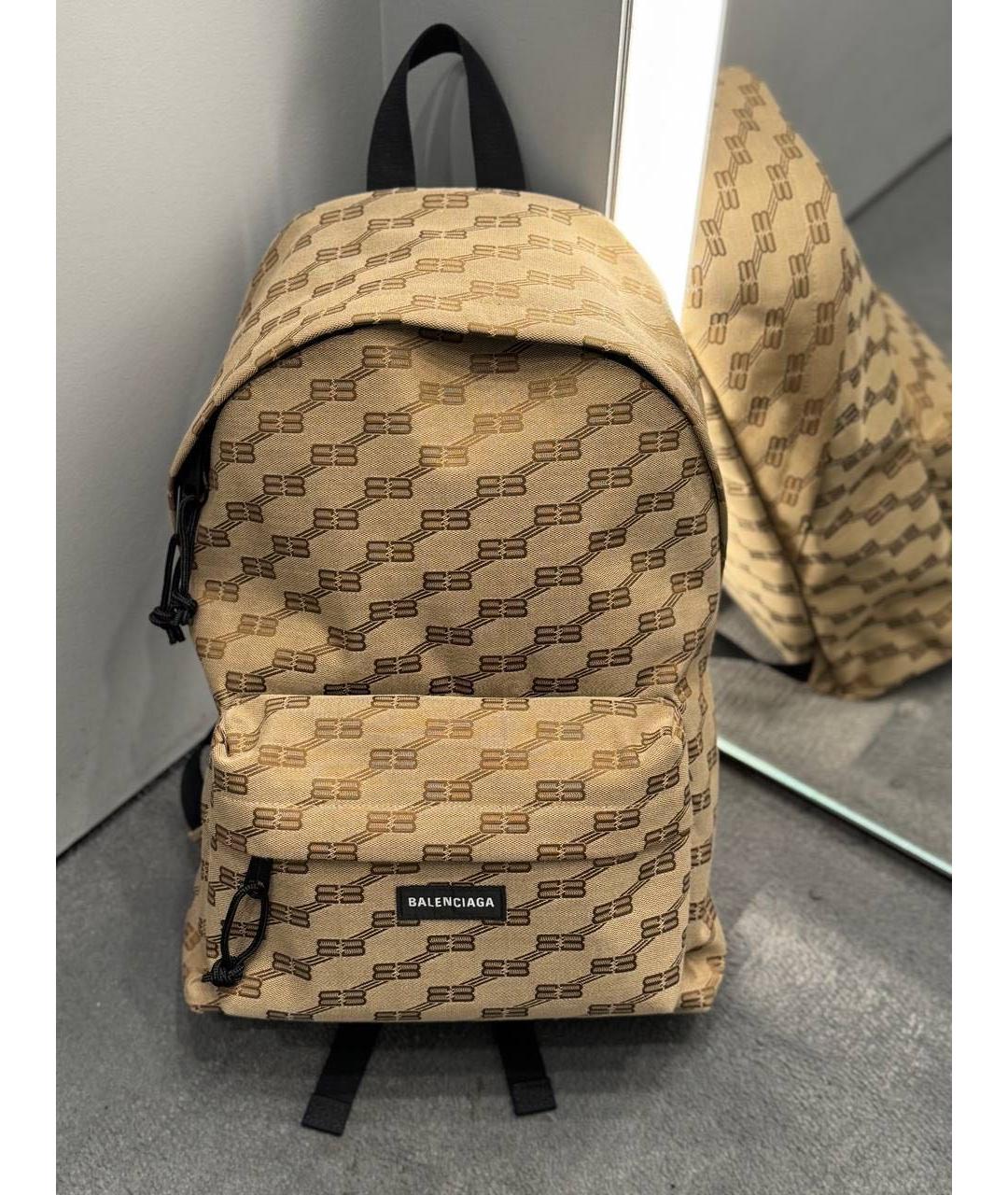 BALENCIAGA Коричневый рюкзак, фото 2