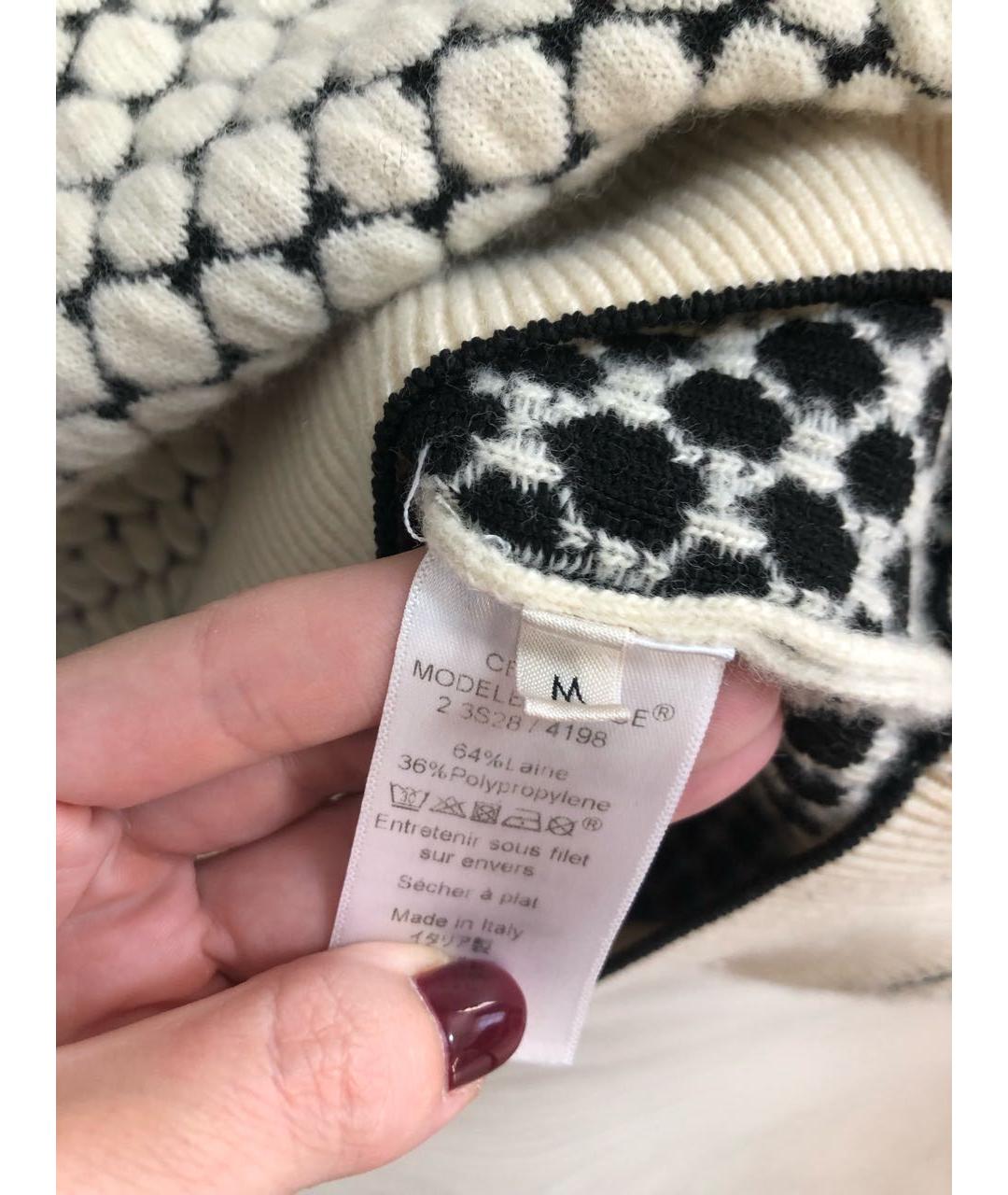 CELINE Белый джемпер / свитер, фото 4