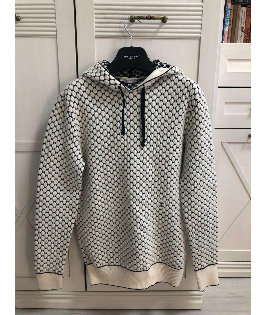 CELINE Белый джемпер / свитер, фото 5