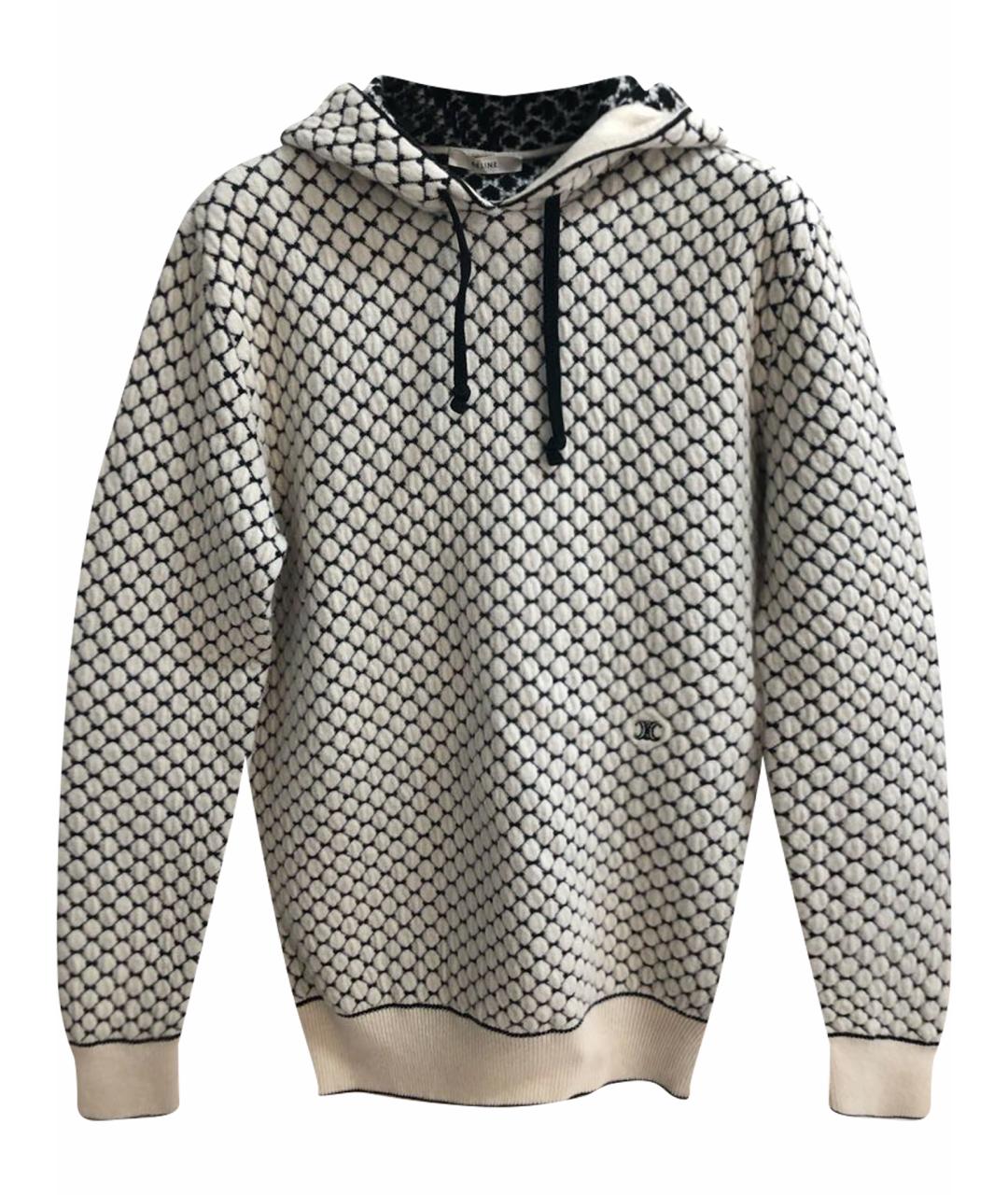 CELINE Белый джемпер / свитер, фото 1