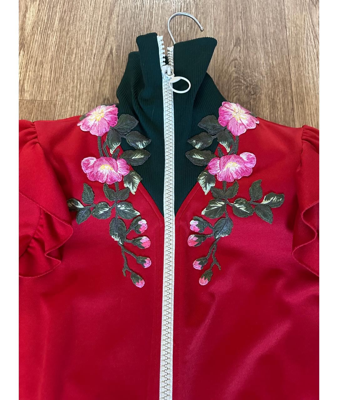 GUCCI Красный полиэстеровый джемпер / свитер, фото 2