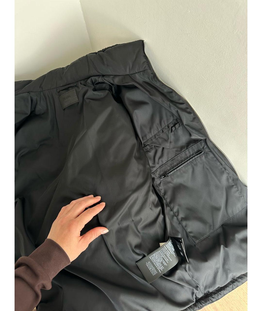 PRADA Черный жилет, фото 6