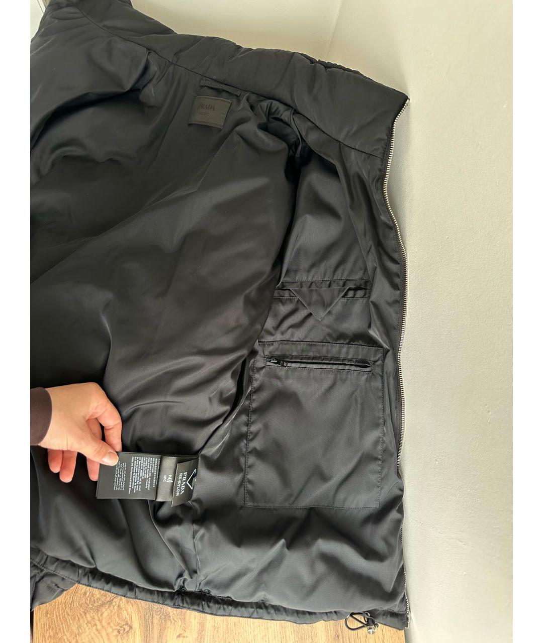 PRADA Черный жилет, фото 5