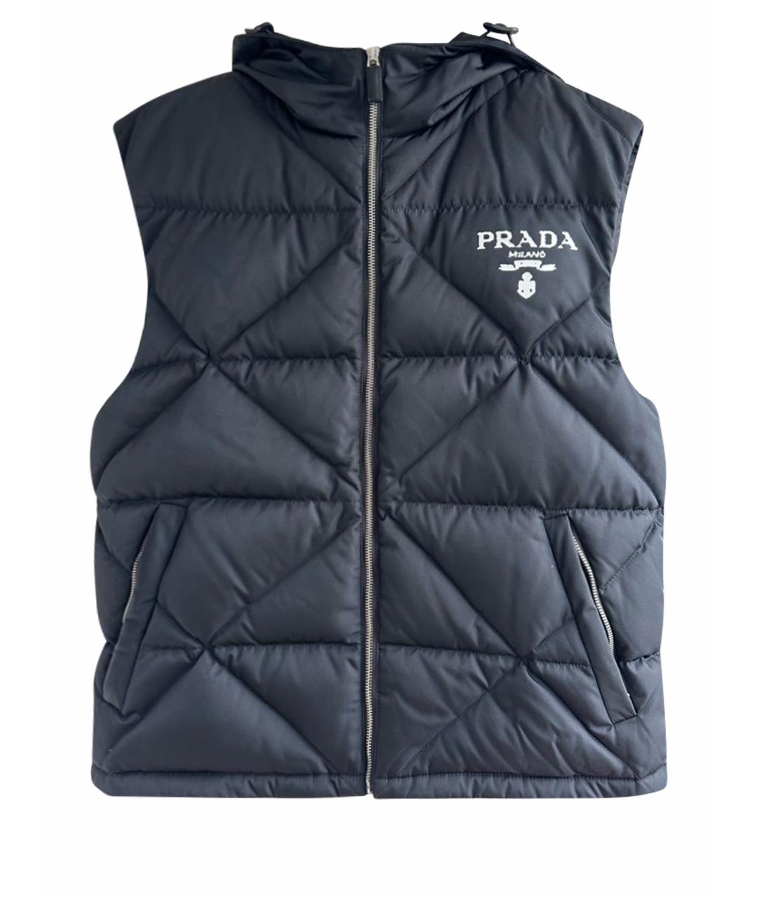 PRADA Черный жилет, фото 1