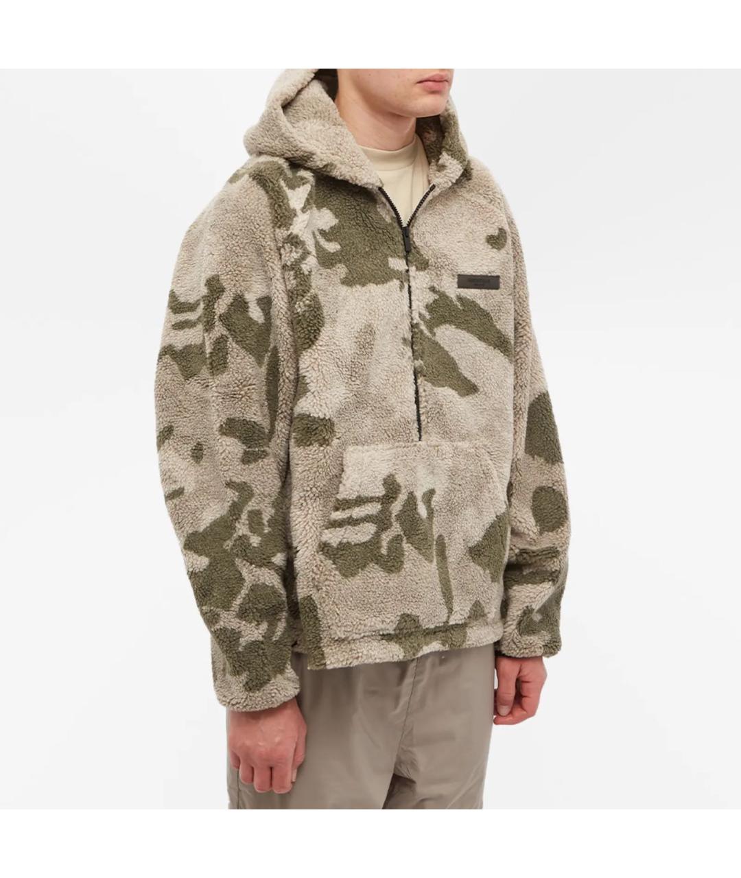 FEAR OF GOD ESSENTIALS Бежевая спортивная куртка, фото 3