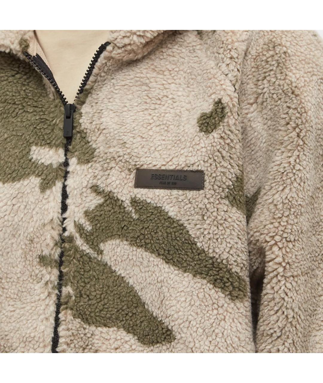 FEAR OF GOD ESSENTIALS Бежевая спортивная куртка, фото 5