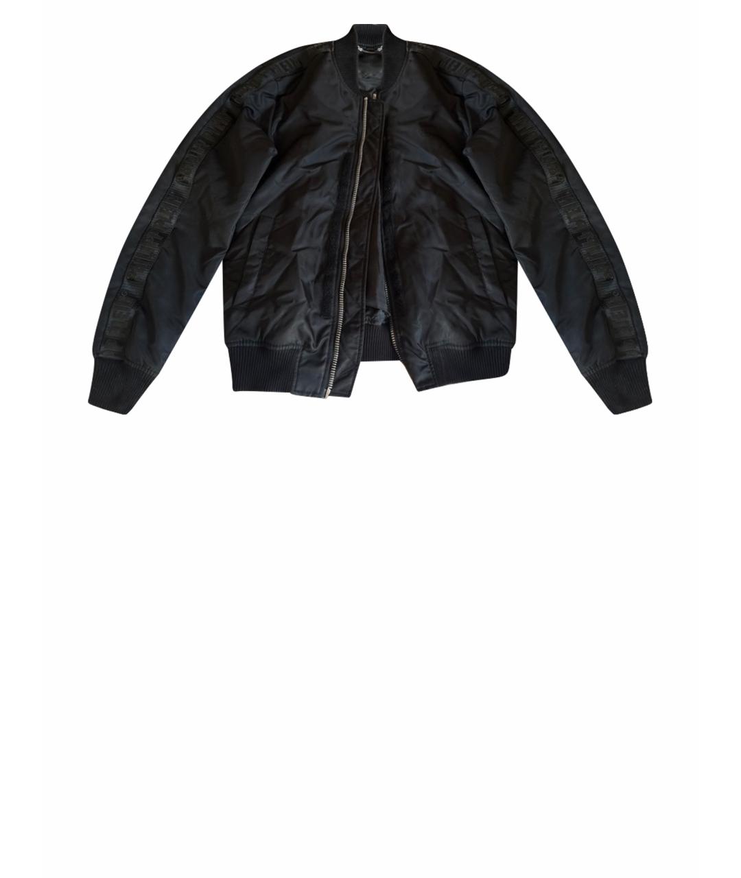 PHILIPP PLEIN Черная полиамидовая куртка, фото 1