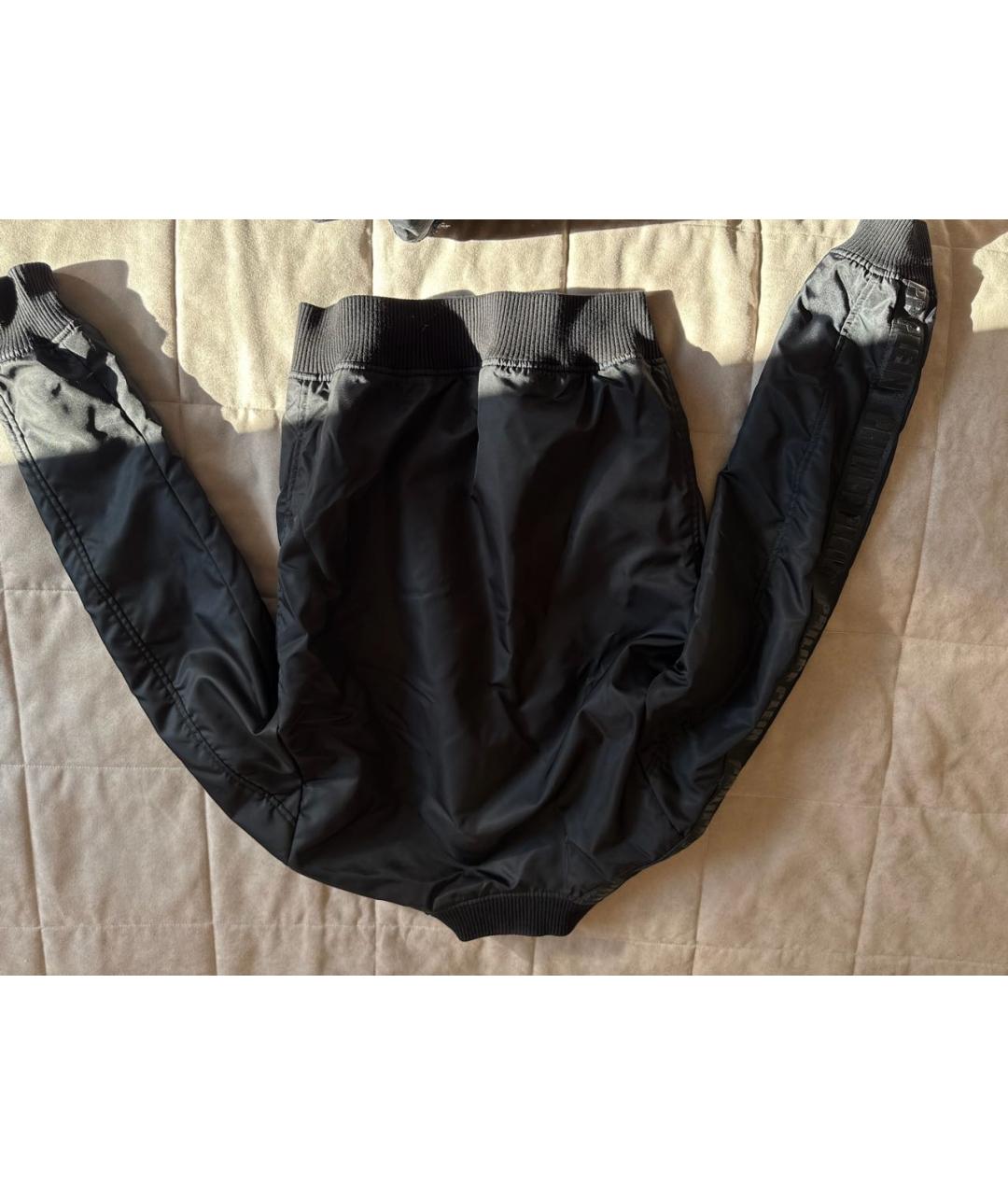 PHILIPP PLEIN Черная полиамидовая куртка, фото 2