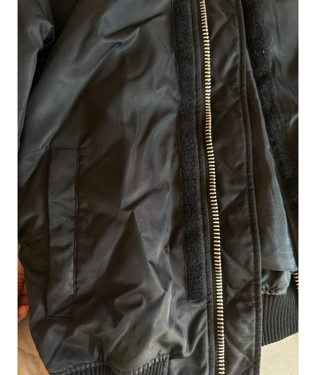PHILIPP PLEIN Черная полиамидовая куртка, фото 7