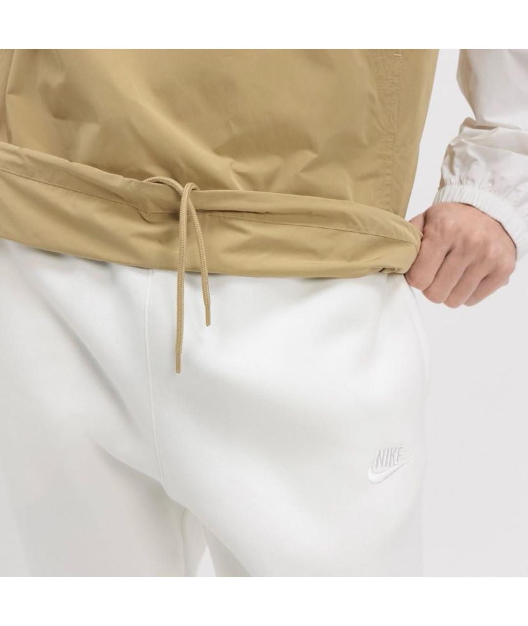NIKE Бежевая полиэстеровая куртка, фото 6