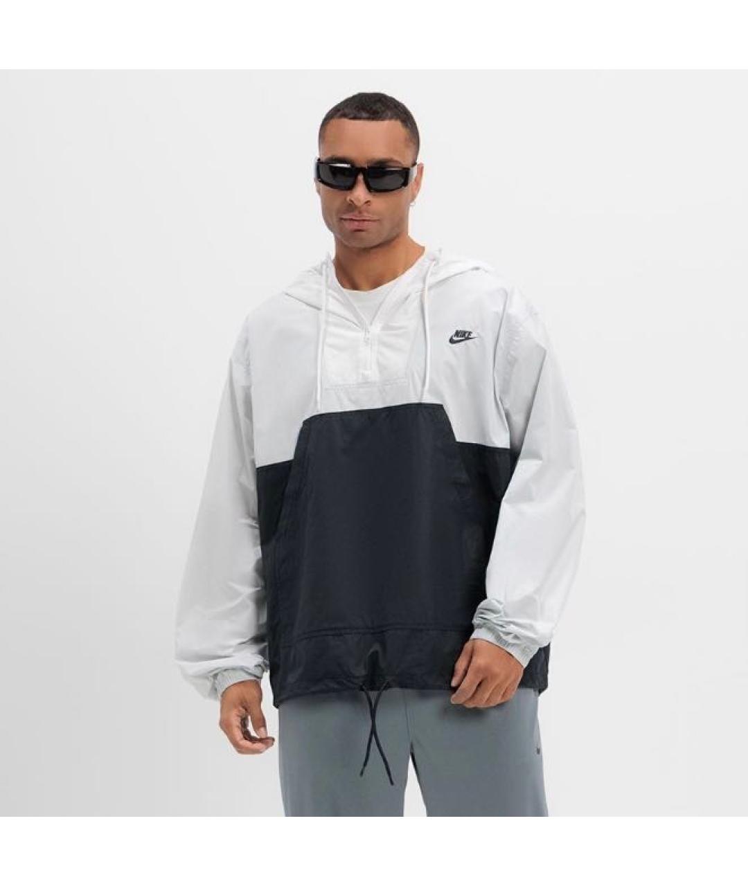 NIKE Белая полиэстеровая куртка, фото 3