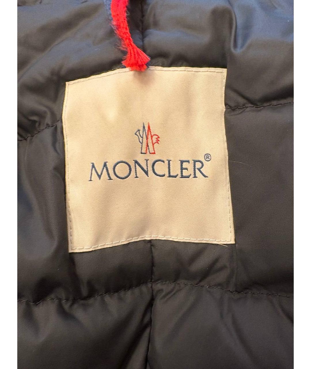 MONCLER Хаки полиэстеровая парка, фото 3
